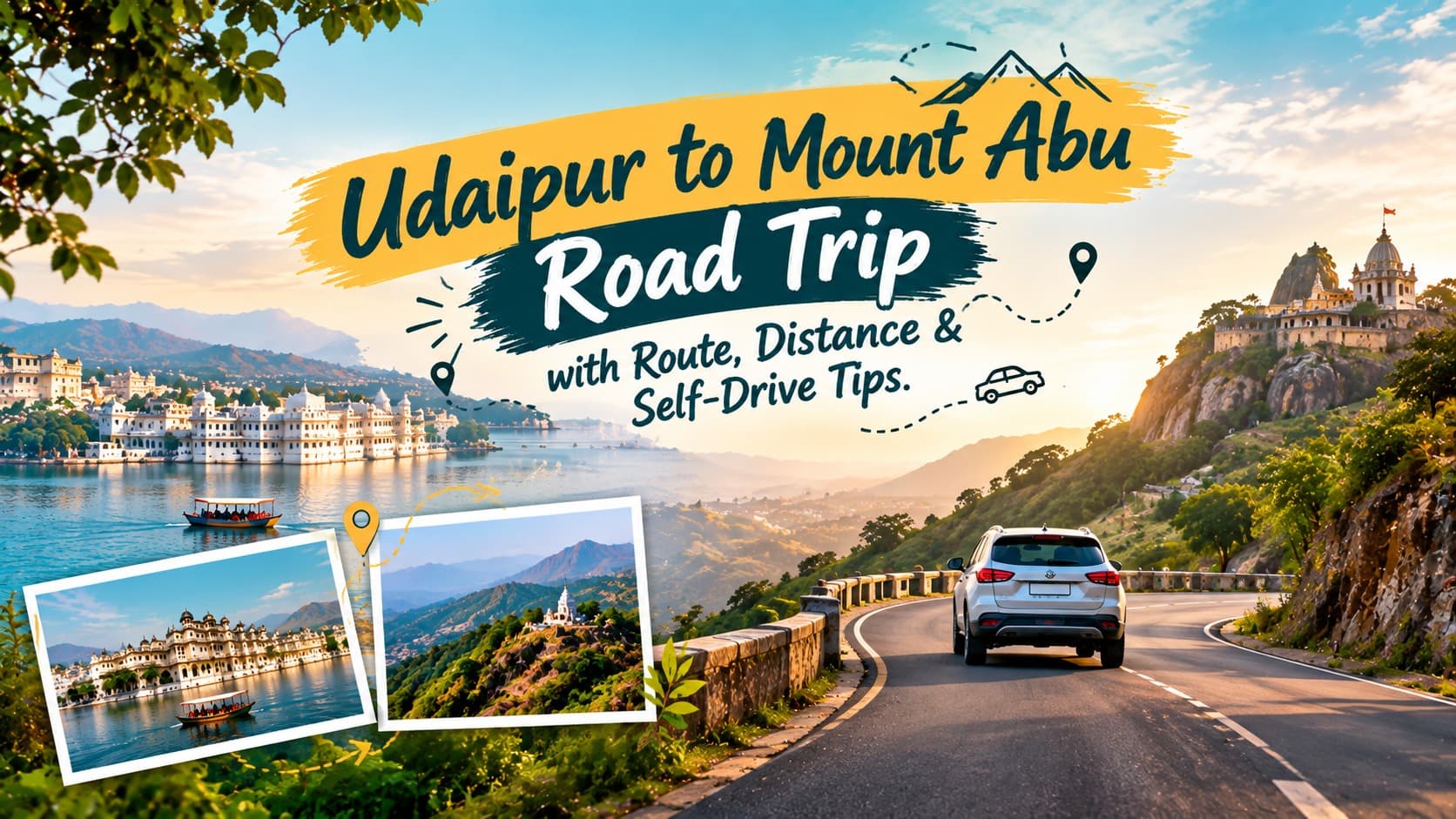 Udaipur to Mount Abu Road Trip with Route, Distance & Self-Drive Tips