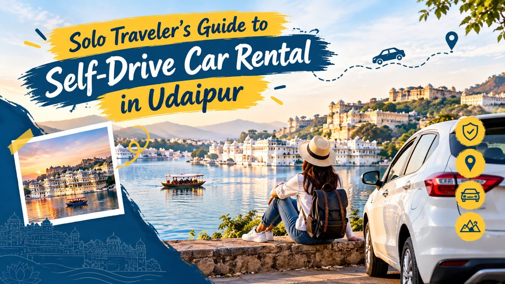 Solo Traveler's Guide to Self-Drive Car Rental in Udaipur
