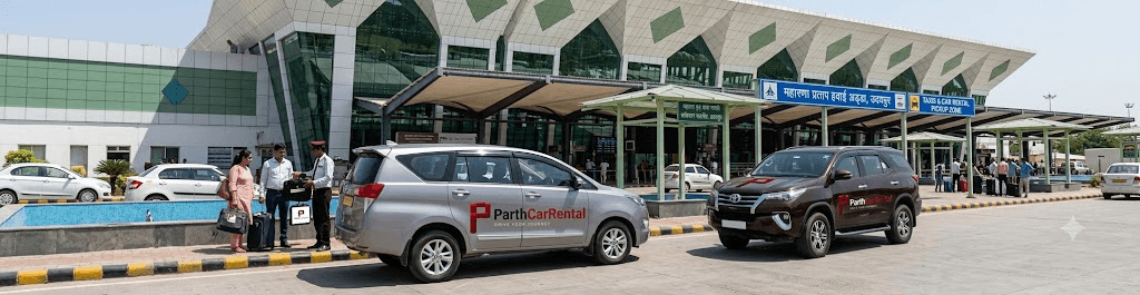 Maharana Pratap Airport Udaipur Taxi Pickup - Parth Car Rental